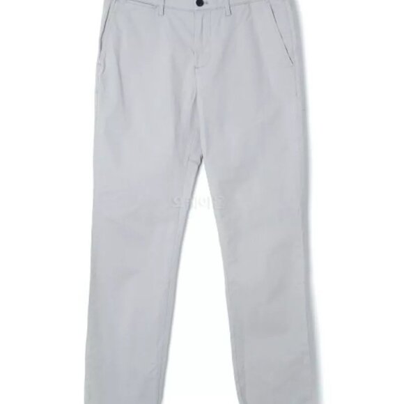 Tommy Hilfiger Men TH Flex Custom-Fit Chino Pants Gray 33 X 30 #78C2340 - Picture 1 of 8